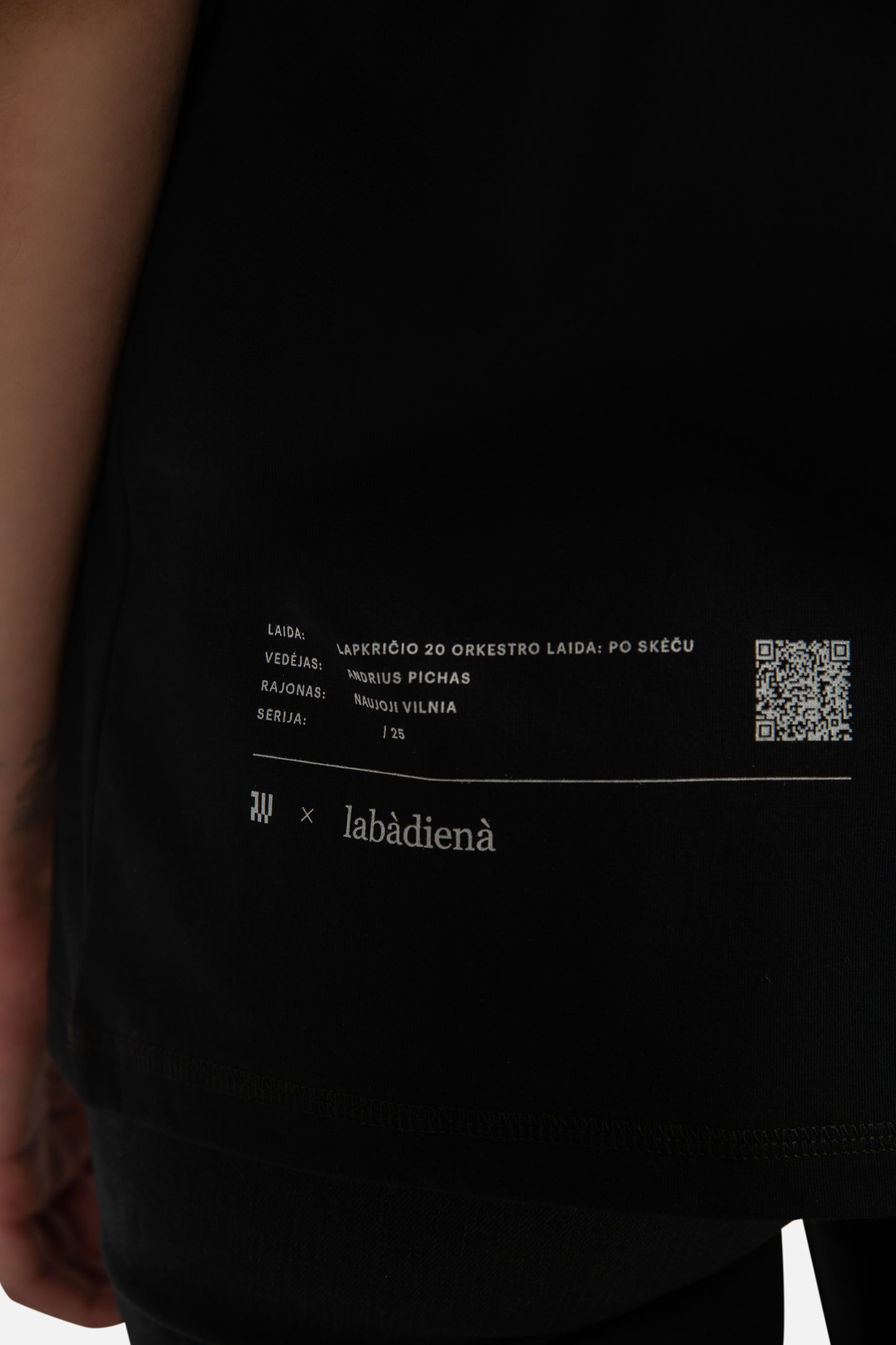 labàdienà X radio vilnius t-shirt - po skėčiu