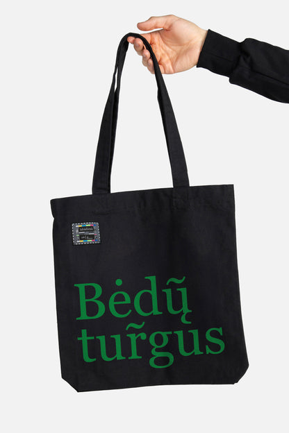 labàdienà X LRT Archyvai grocery bag - Bėdų turgus