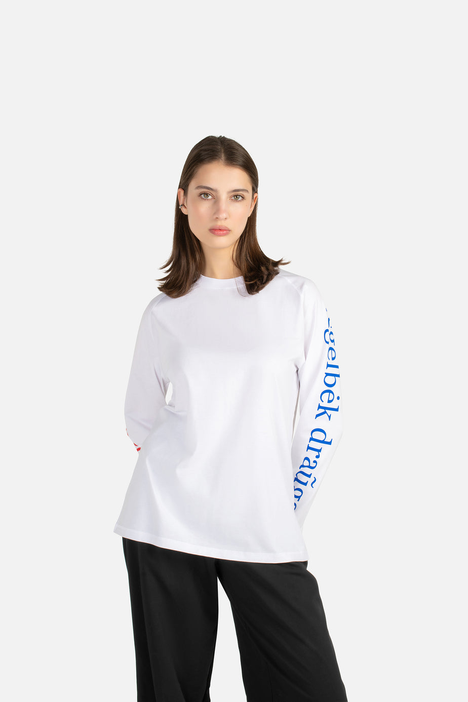 labàdienà X LRT Archyvai long sleeve t-shirt - Išgelbėk draugą