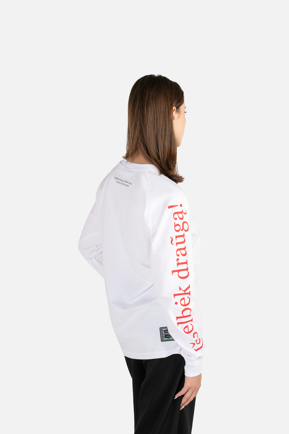 labàdienà X LRT Archyvai long sleeve t-shirt - Išgelbėk draugą